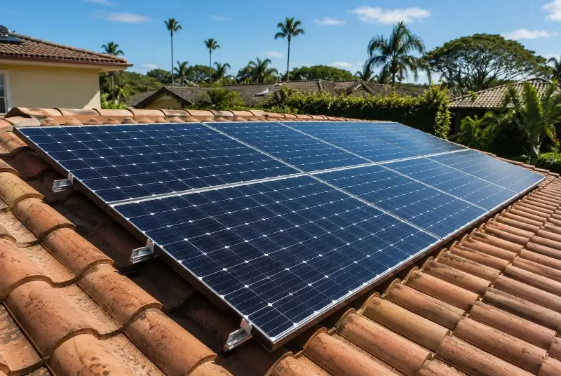 Installation de panneaux solaires à Bellevaux